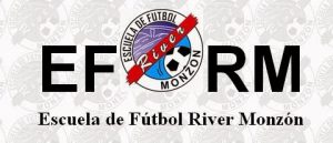 Logo de la Escuela de Fútbol River de Monzón. Foto: http://escuelarivermonzon.blogspot.com.es/
