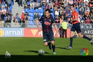 Juanjo Camacho jugó la segunda mitad ante el Córdoba | Foto: LFP