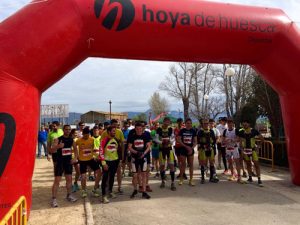 Imagen justo antes de la carrera popular | Foto: CA Huesca