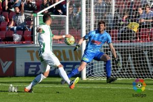 Leo Franco encajó dos goles en su último partido en El Alcoraz | Foto: LFP