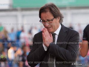 Anquela durante un partido de la pasada temporada | Foto: C.Pascual