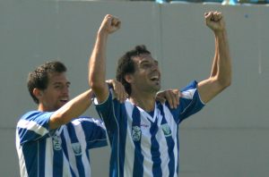 Arruabarrena celebra un gol suyo con el Leganés | Foto: deportivoleganés.com