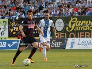 Camacho logró un doblete ante el Leganés | Foto: C.Pascual