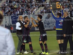 Íñigo Ros sustituyó a su compañero Fran Mérida en Butarque | Foto: C.Pascual