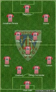 Once de Oro del CD Lugo | Foto: footballuser