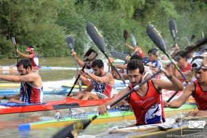 Imagen de la anterior edición del descenso del río Cinca. Foto: sporthuesca.com