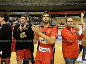 Escribano al término del partido contra el Granollers. Foto: Carlos Pascual.