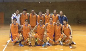 Equipo masculino senior del CB Jaca en Zaragoza | Foto: CB Jaca