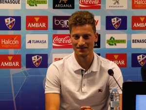 Boris Cmiljanić en su presentación | Foto: SD Huesca