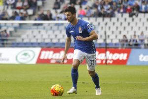 Borja Valle con la camiseta del Real Oviedo|Foto: grada12