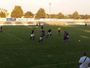 Imagen durante el partido | Foto: sporthuesca.com