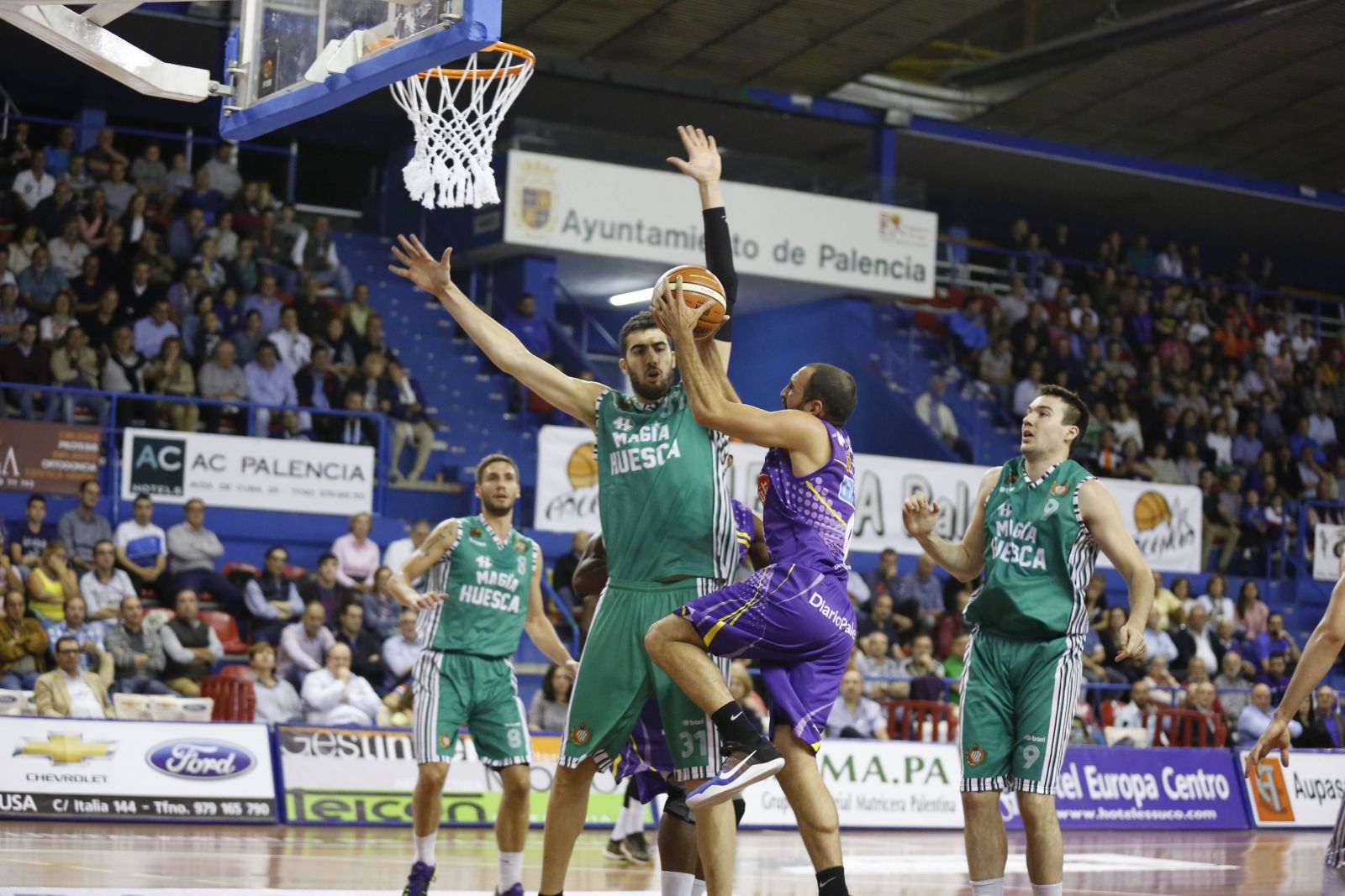 El equipo ha dado la cara en todos los partidos | Foto: Palencia Basket / Jesús Sevillano