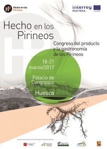 cartel congreso gastronomia Pirineos