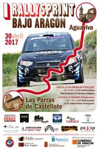 I RALLYSPRINT BAJO ARAGÓN cartel