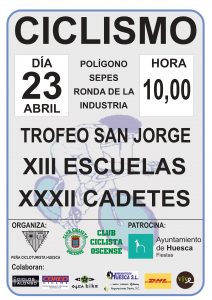 cartel XXXII Trofeo San Jorge ciclismo