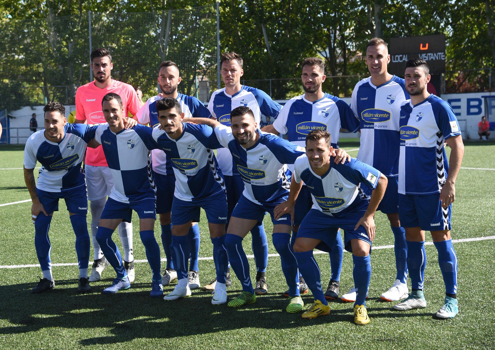 Once inicial del CD Ebro. | Foto: CD Ebro