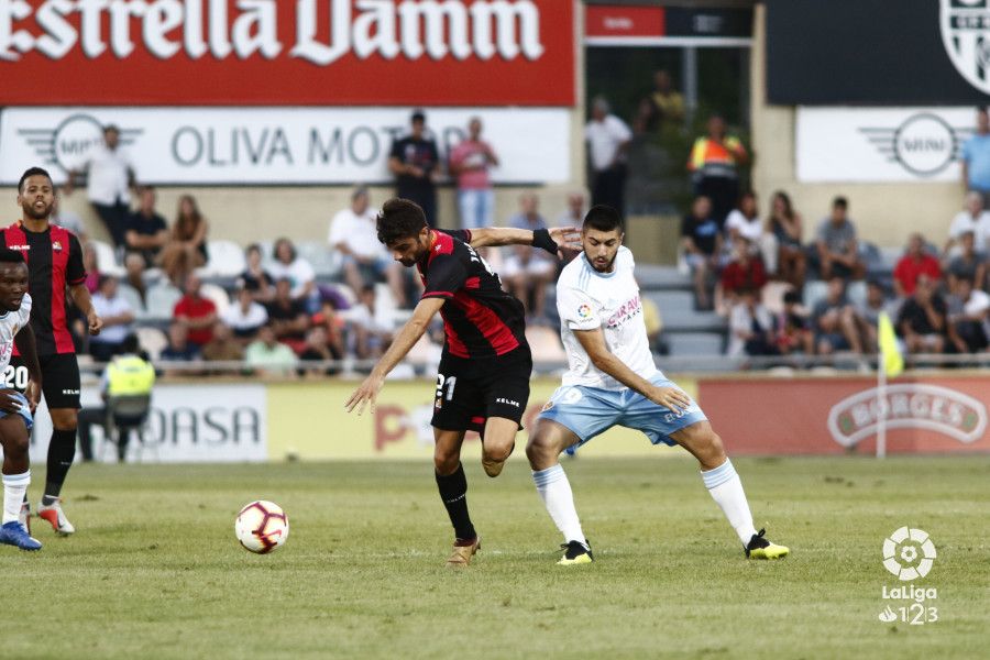 Papu fue el primer cambio de Idiakez en el Real Zaragoza. | Foto: La Liga