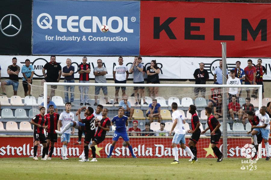 El Real Zaragoza no pasó del empate a cero ante el Reus. | Foto: La Liga