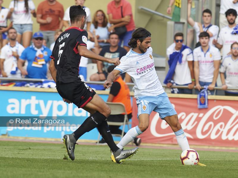 Buff es una de las dudas en el once inicial de Idiakez. | Foto: Tino Gil, Real Zaragoza