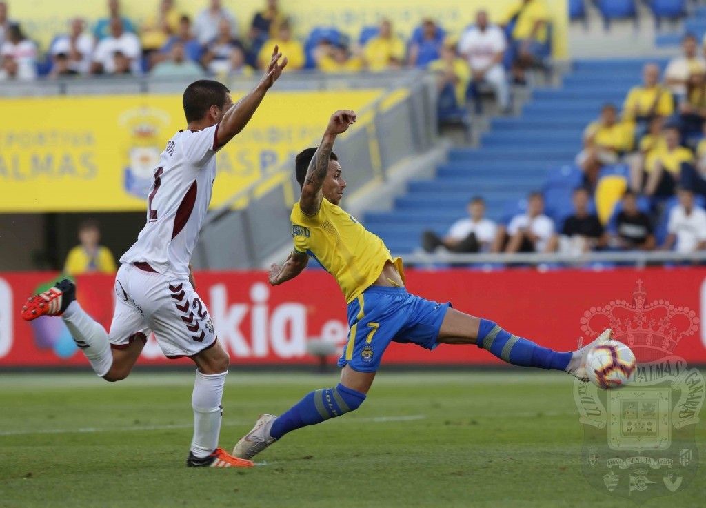 Rubén Castro lleva 3 goles con Las Palmas en dos partidos. | Foto: UD Las Palmas