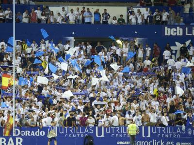 La Romareda durante un partido de Liga.| Foto: Tino Gil, Real Zaragoza