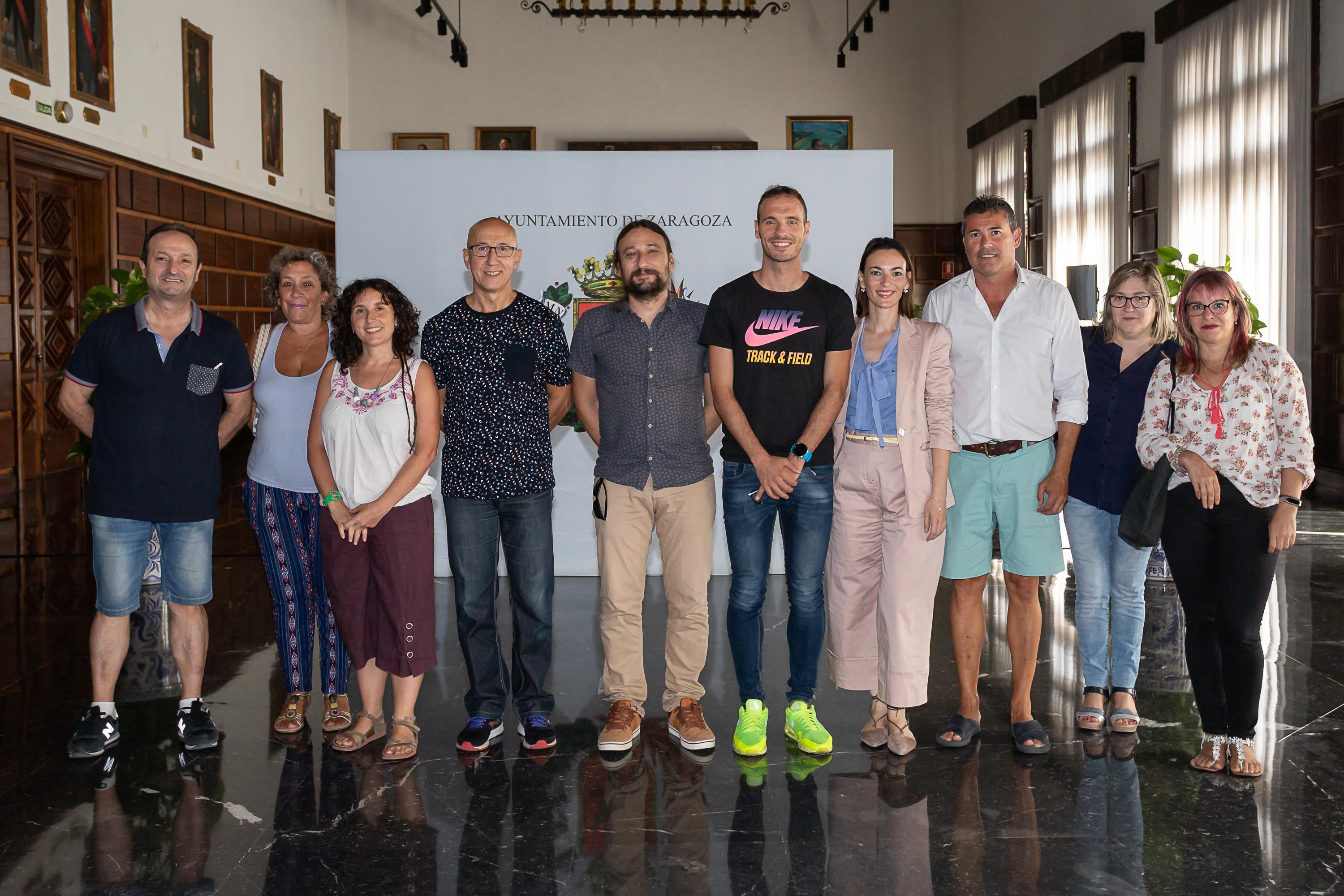 La Milla Delicias ha sido presentada en el Ayuntamiento de Zaragoza. | Foto: Ayuntamiento de Zaragoza