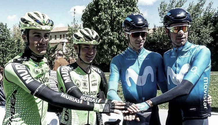 Samitier, Barceló, Castrillo y Arcas en la Vuelta Aragón 2018