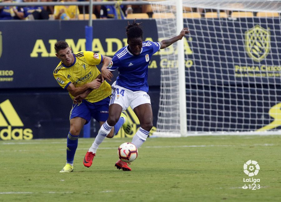 Boateng es uno de los principales peligros del Oviedo. | Foto: La Liga