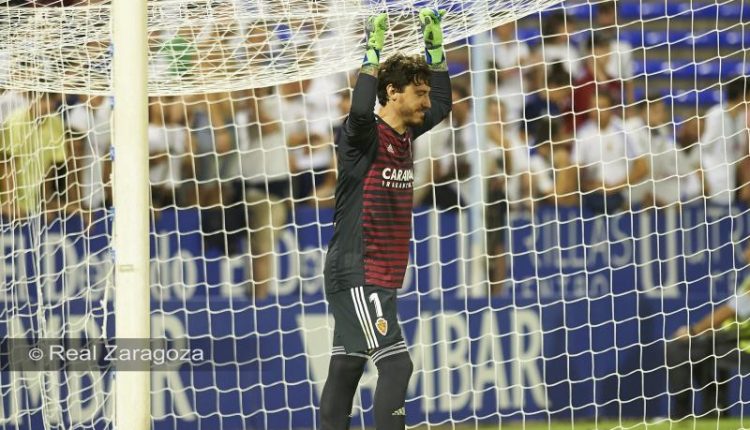 Cristian Álvarez es unas de las piezas fundamentales del Real Zaragoza. | Foto: Tino Gil, Real Zaragoza