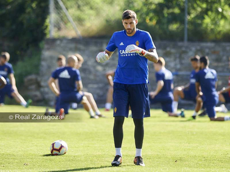 Ratón será titular en el partido de Copa ante el Deportivo. | Foto: Tino Gil, Real Zaragoza