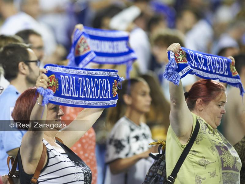 La Romareda presentó muy buena entrada en el partido de Copa. | Foto: Tino Gil, Real Zaragoza