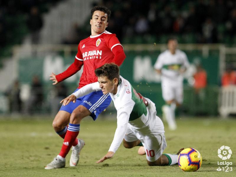 Aguirre fue titular ante el Elche. | Foto: La Liga