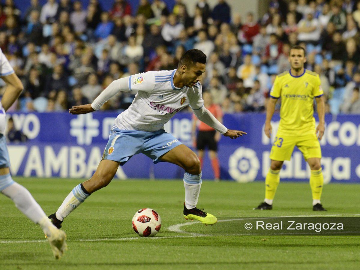 Idiakez considera que Medina ha hecho un buen papel como titular. | Foto: Real Zaragoza