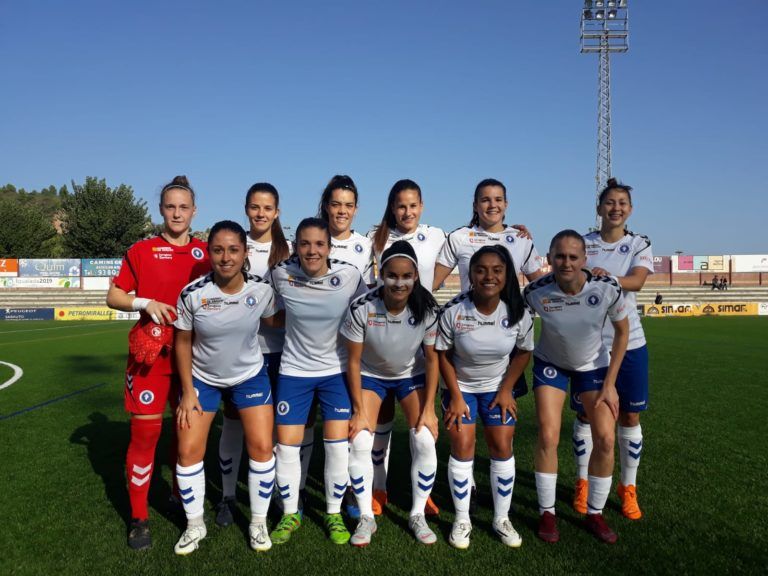 El Zaragoza Femenino vuelve a sumar 3 puntos, en este caso, en el campo del Igualada. | Foto: Zaragoza CFF