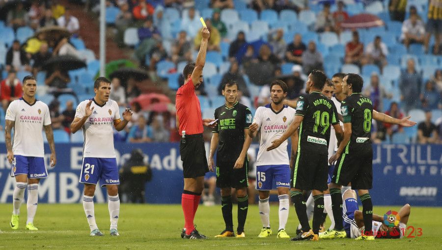 El encuentro de la temporada pasada entre ambos equipos en La Romareda terminó con empate a 1. | Foto: La Liga