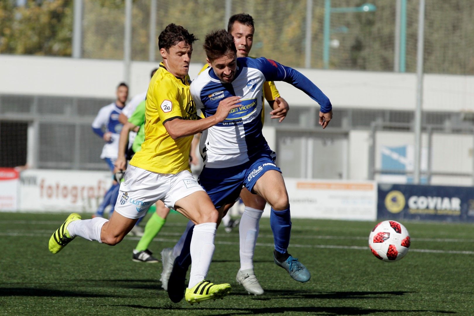 El Ebro ha perdido 1 a 3 ante el Atlético Baleares. | Foto: Rubén Losada. Fotografiarte.