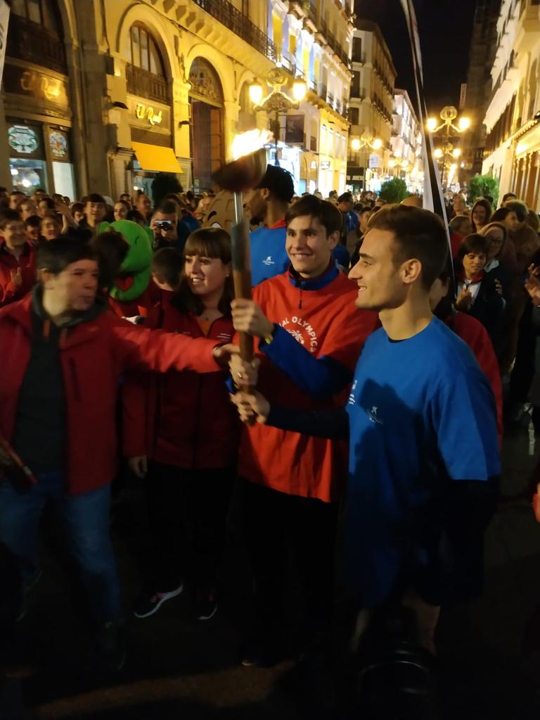 Dani Lasure ha sido uno de los deportistas en formar parte de este recorrido inclusivo. | Foto: Real Zaragoza