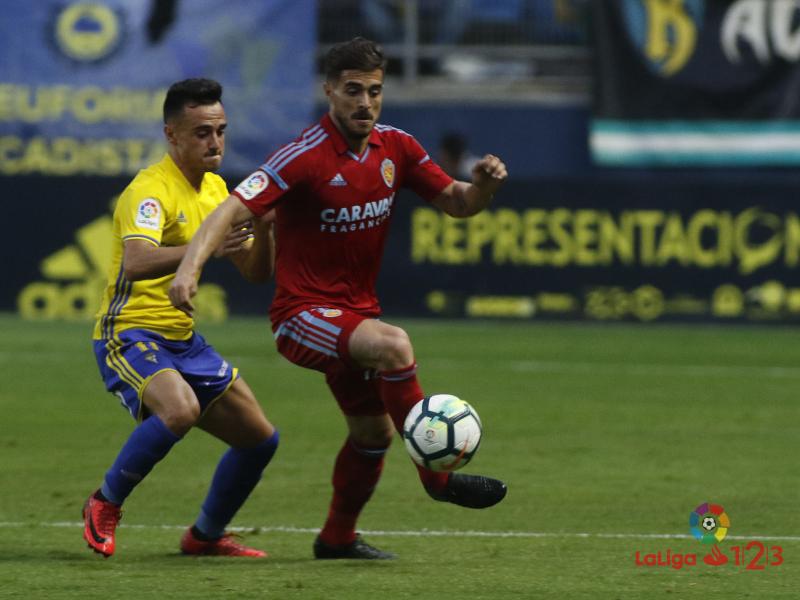 Ros en la visita de la temporada pasada al Cádiz. | Foto: La Liga