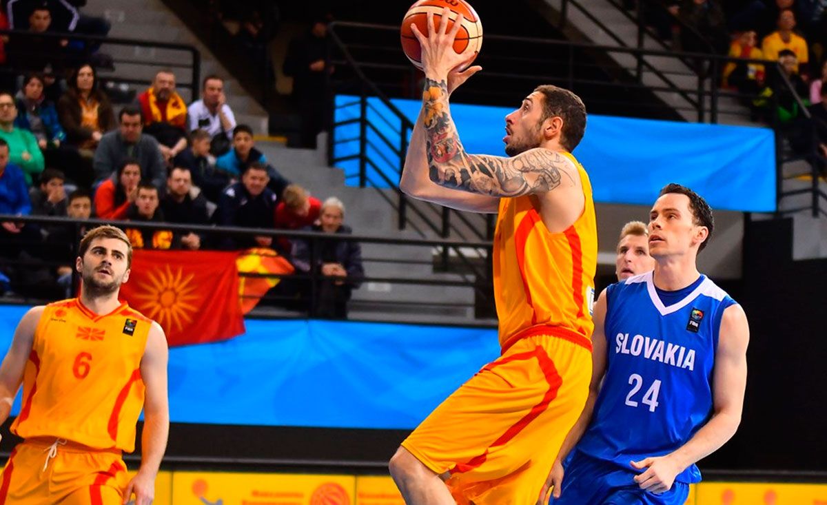 ▷ Stojan Gjuroski se pierde el partido del domingo por las ventanas FIBA
