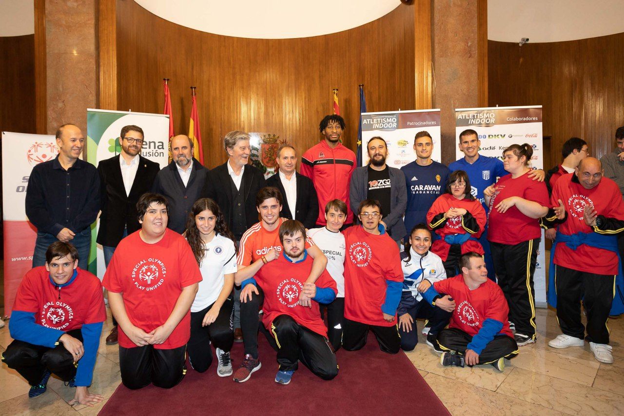 El Campeonato Nacional de Atletismo indoor para personas con discapacidad se celebra en Zaragoza. | Foto: Ayuntamiento de Zaragoza