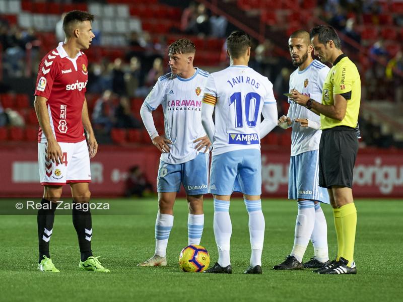 Biel hizo el 1 a 2 a balón parado. | Foto: Real Zaragoza