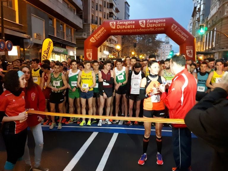 Salida de la San Silvestre de Zaragoza en 2017. | Foto: A.D.A Jerónimo Zurita