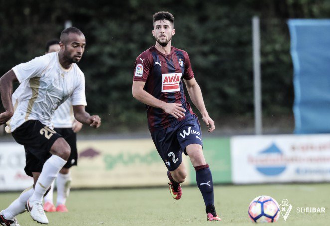 El Real Zaragoza quiere a Jordi Calavera. Foto: S.D. Eibar