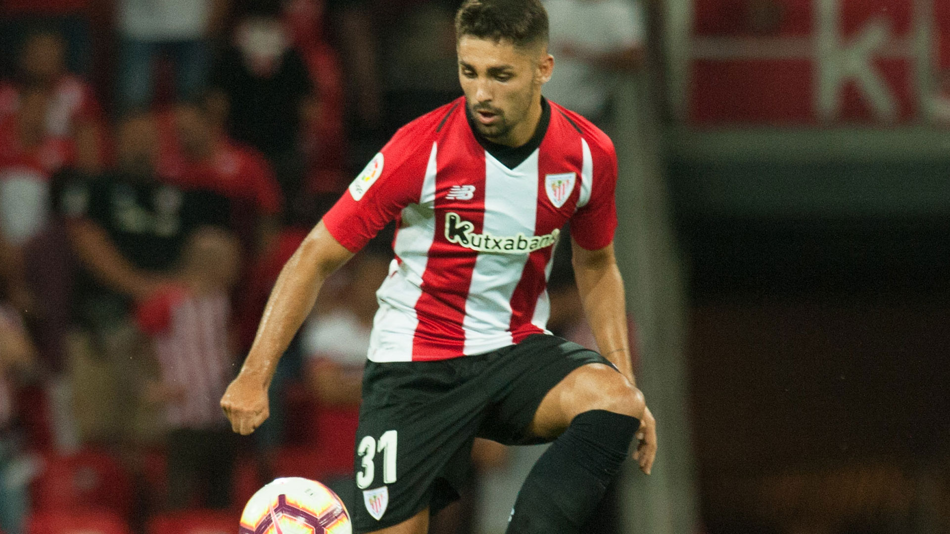 Nolaskoain con la camiseta del Athletic