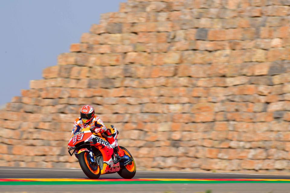 Marc Márquez en Motorland