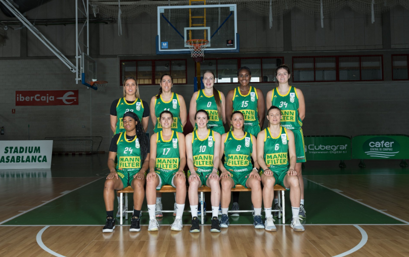 Foto de equipo del Mann Filter Casablanca | @STCBaloncesto