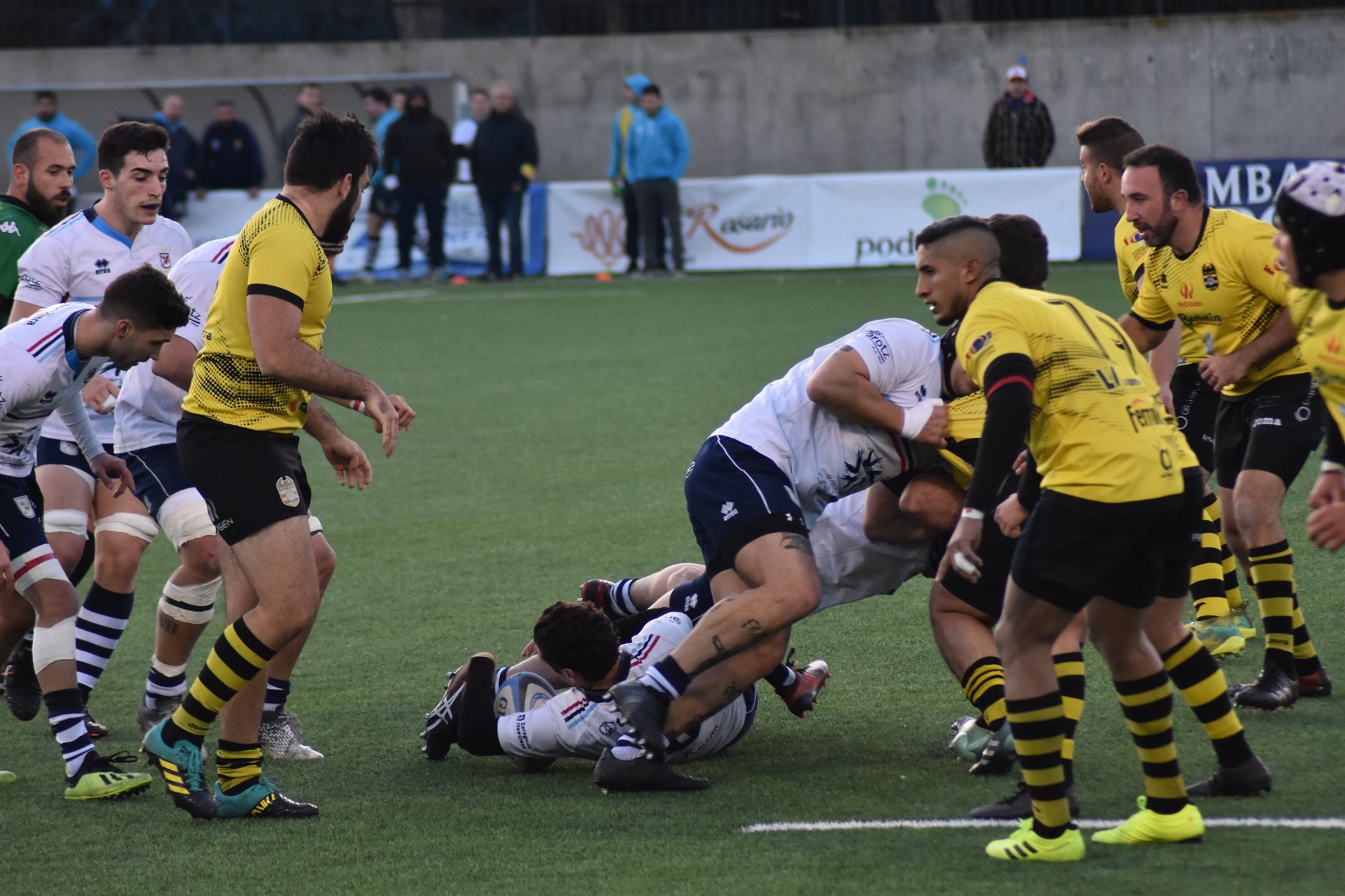 Imagen durante el partido en Valencia | Foto: USJ Fénix