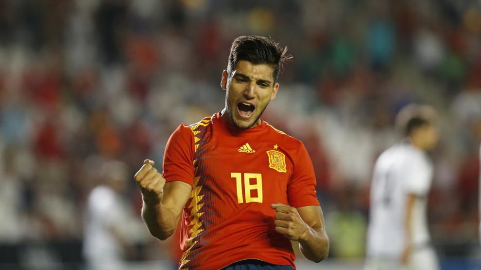 Rafa Mir con la selección española sub-21 | Foto: Marca