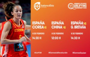 Horarios de los partidos de la Selección para el Preolímpico | @BaloncestoESP