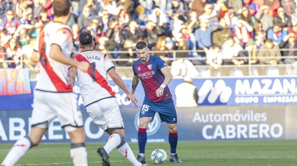 Datkovic en el partido ante el Rayo | Foto: LFP